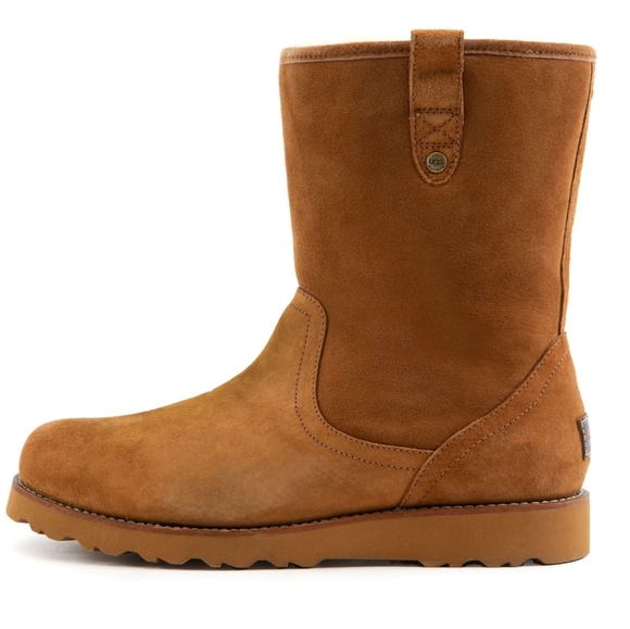 UGG Shoes Ugg Stoneman Sheepskin Boot Chestnut Shearling Lined